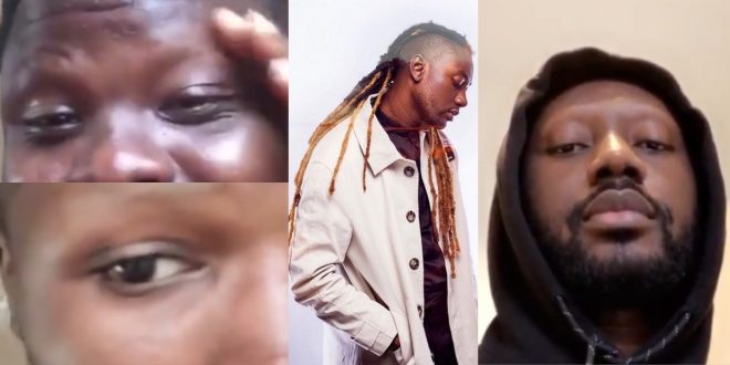 Watch Videos Of Fans Of Pappy Kojo As They Shaves Off Their Eyebrow For GH¢100 Reward 1