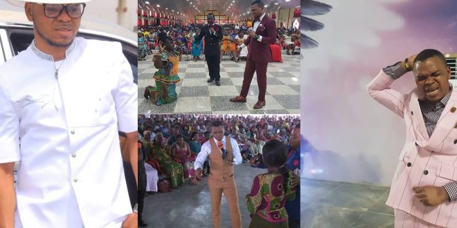 "Holyspirit has instructed me to give mobile money to all my church members this lockdown"- Obinim. 1