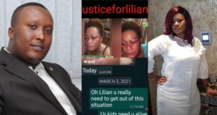 Lilian's last video and chat with a friend before she d!ed shows her husband assaulting her physically. 70