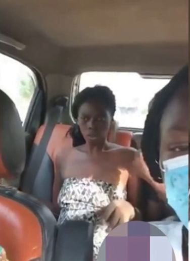 After being found removing her clothes on the streets, a lady was rushed to the asylum. 2