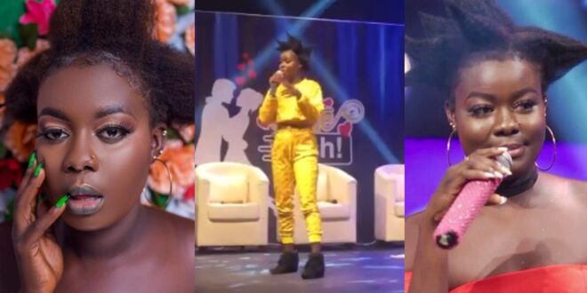 #Daterush: Fatima does a hot freestyle on stage to entertain fans (video) 1