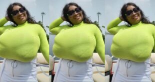 Finally! Lady with the biggest boobs in Ghana pops up - Photos 17