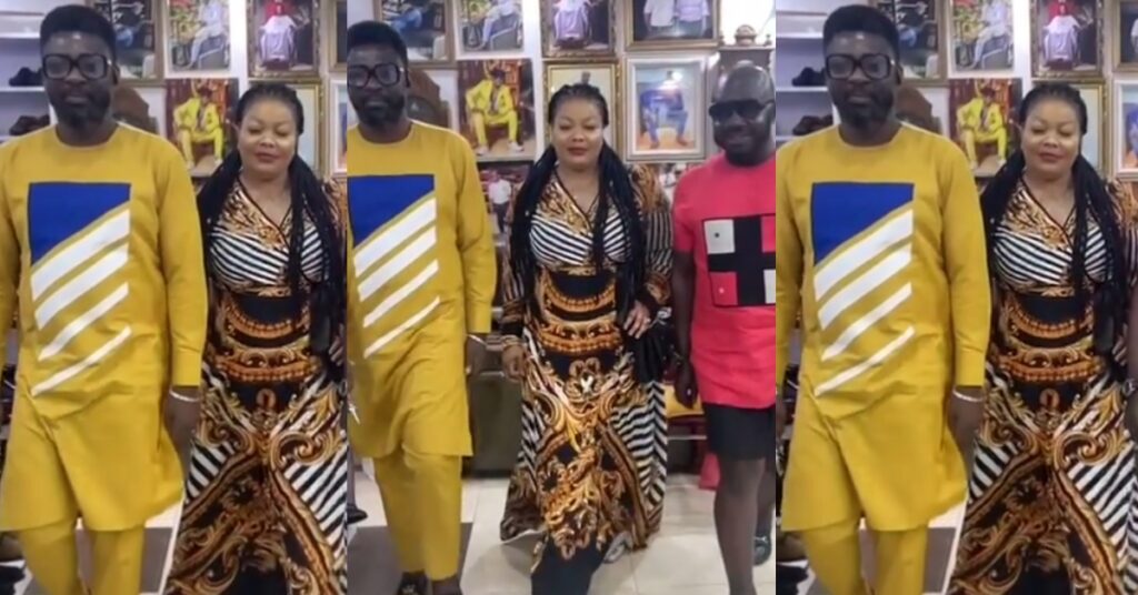 Nana Agradaa released from cells as she shops with her husband in a new video 2