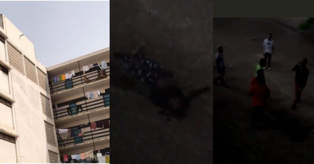 Sad Video: Tears Flow As Legon Student D!es After Falling From 4th Floor 2