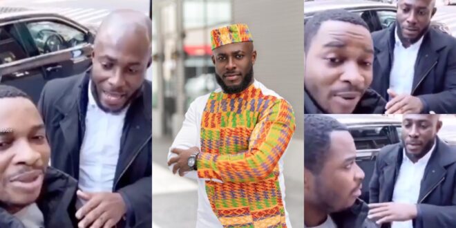 See what happened when Twene Jonas met face to face with Ghana's head of Information on the streets of New york. 1