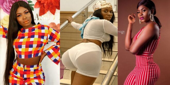Yaa Jackson displays her fake A$$ in a new bedr00m video 1