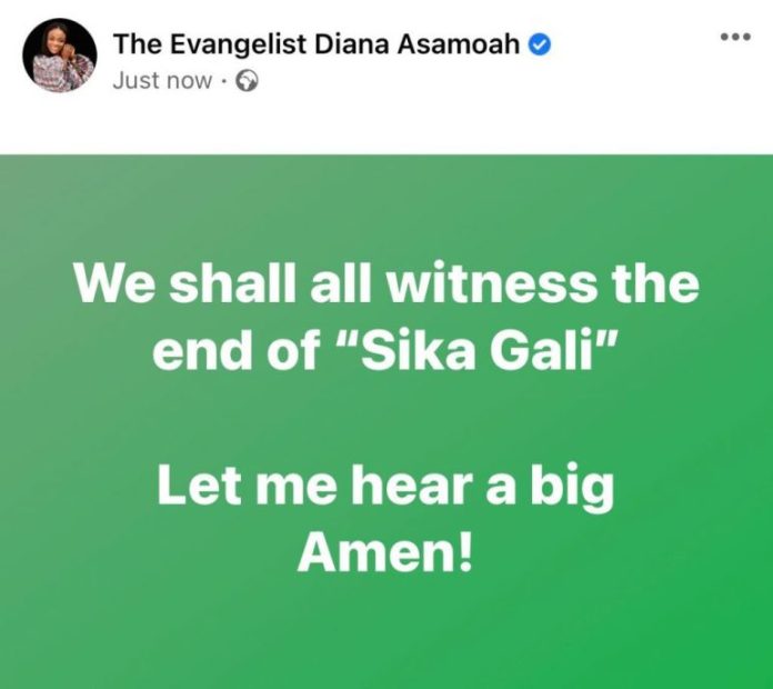 Check out Diana Asamoah's joyful reactions over Nana Agradaa's arrest 2