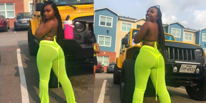 ‘With this package, my boo will never cheat on me’ – Lady brags as she flaunts her assets (Photos) 1