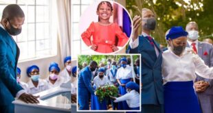 Heartbreaking Photos from Prophet Bushiri daughter's funeral service. 65