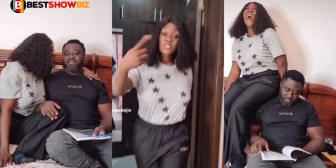 Mercy Johnson can worry: See what she was seen doing to her husband (Video) 1