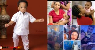 Photos and videos from Regina Daniel's lavish birthday party for her son surface online. 23