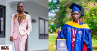 Okyeame Kwame is proud of his son, who recently graduated from UCC with honors. (see details) 72