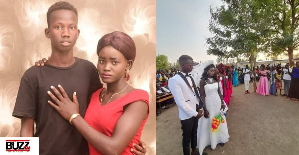 See how social media reacted to the wedding of the 15 years old boy and his girlfriend. 1