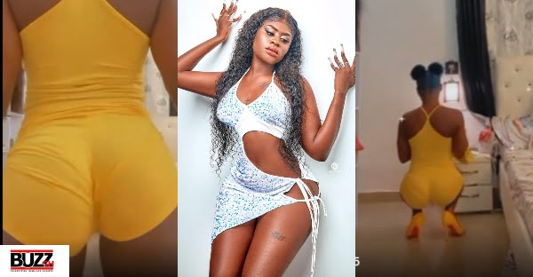 Yaa Jackson Again: See How She Causes Confusion Online With Her Huge Backside (video) 1