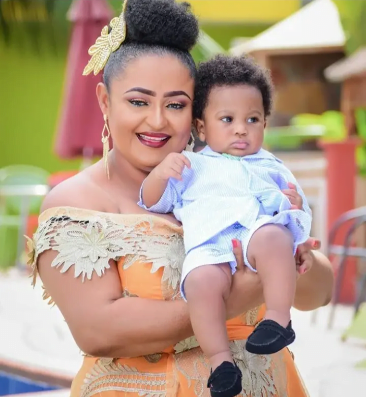 See the beautiful images of Actress Matilda Asare's son 2