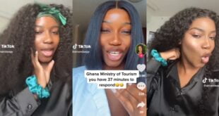 "Tourism Ministry Should Make Me An Ambassador, Men are coming to Ghana just to see me" - Lady reveals 26